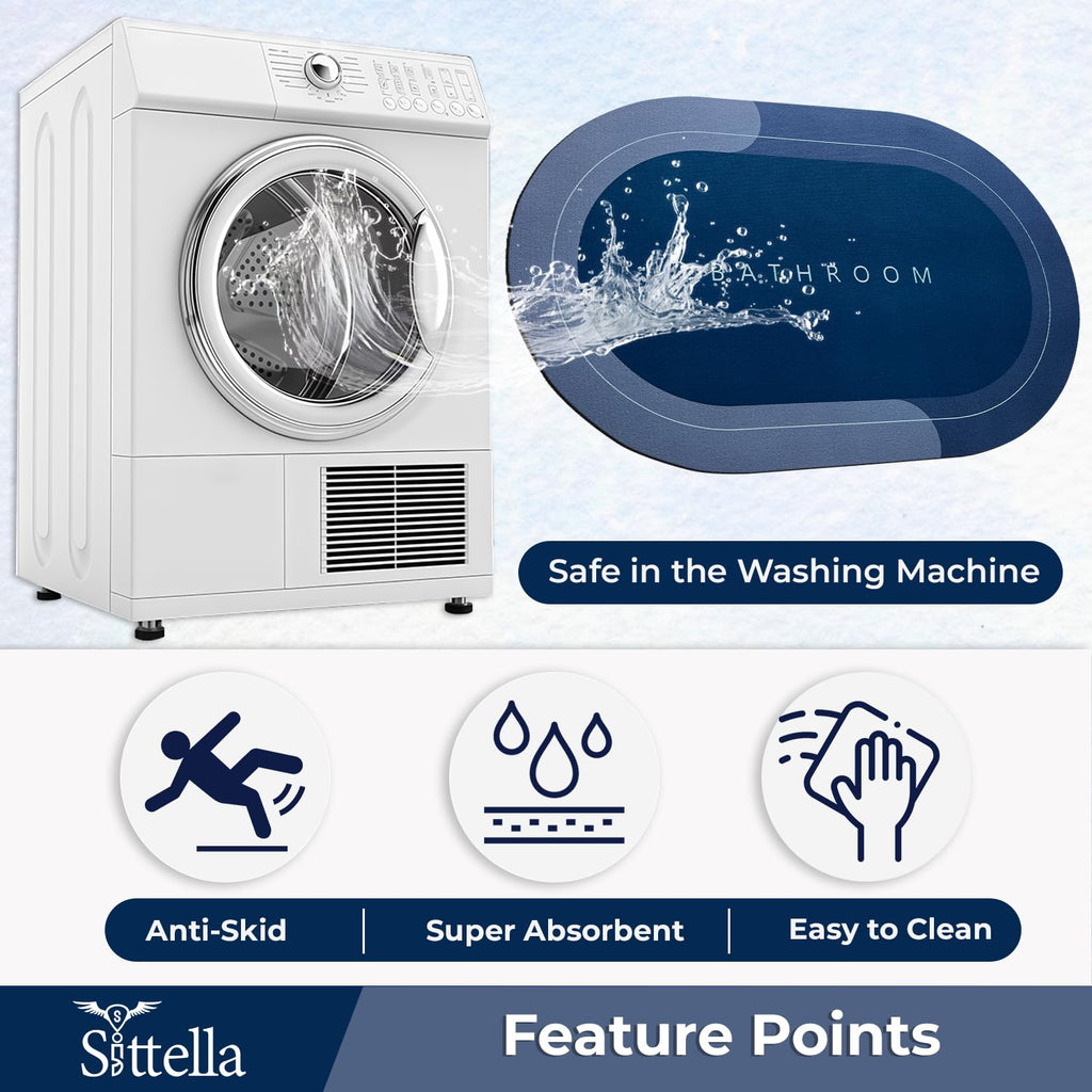 Premium Quick-Dry Anti-Skid Bath Mat™